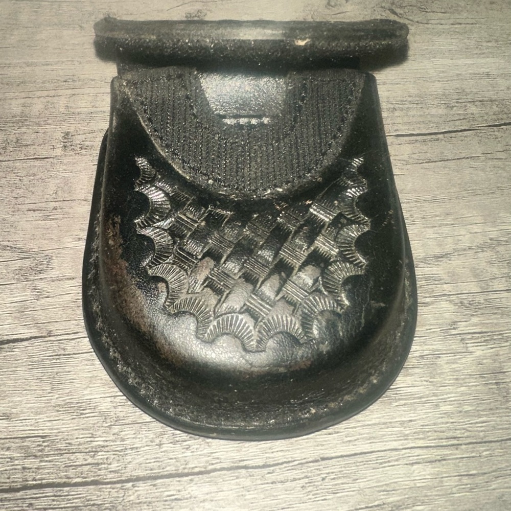 Vintage Leather DutyMan Belt Handcuff Case